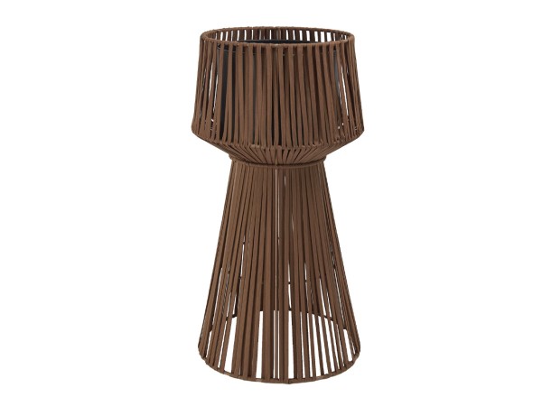 ROPE ΚΑΣΠΩ 35x35x75cm ΜΕΤΑΛΛΟ ΚΑΦΕ ΑΝΟΙΧΤΟ ΣΧΟΙΝΙ