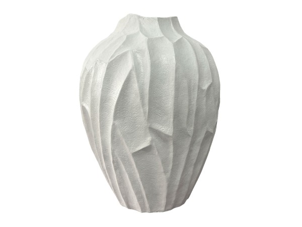 SPETEL ΒΑΖΟ 42x41x53cm POLYRESIN ΛΕΥΚΟ