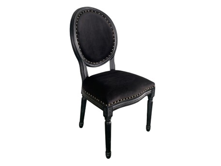 LOUIS ΚΑΡΕΚΛΑ ΜΑΥΡΟ 49x49x99cm