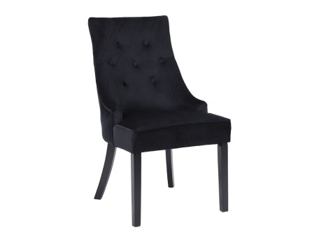 VERONA ΚΑΡΕΚΛΑ ΜΕ ΜΕΤΑΛΛΙΚΟ ΚΡΙΚΟ ΜΑΥΡΟ ΜΑΥΡΟ 57x47x98cm