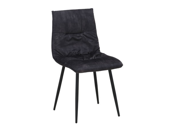 LINEA ΚΑΡΕΚΛΑ ΑΝΘΡΑΚΙ ΜΑΥΡΟ 47x55x86cm