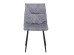 LINEA ΚΑΡΕΚΛΑ ΓΚΡΙ SILVER ΜΑΥΡΟ 47x55x86cm