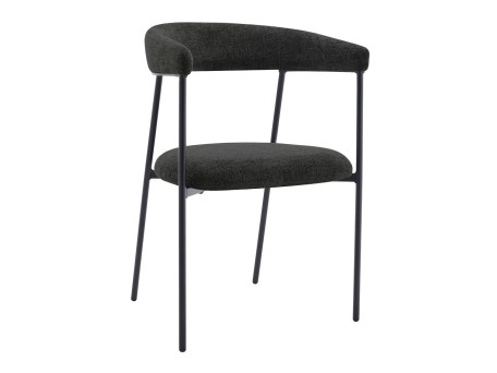 ECLIPSE ΚΑΡΕΚΛΑ ΜΑΥΡΟ ΜΑΥΡΟ 52x51x83cm