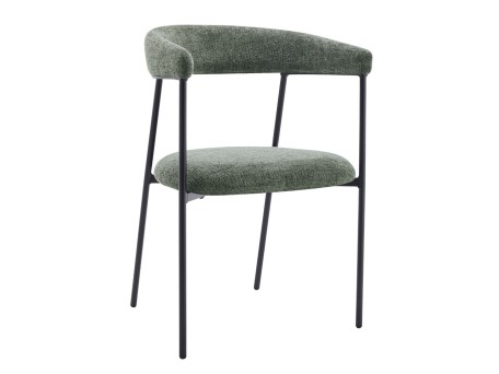 ECLIPSE ΚΑΡΕΚΛΑ ΛΑΔΙ SILVER ΜΑΥΡΟ 52x51x83cm