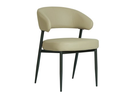 CROI ΚΑΡΕΚΛΑ BEIGE ΜΑΥΡΟ 59x54x78cm