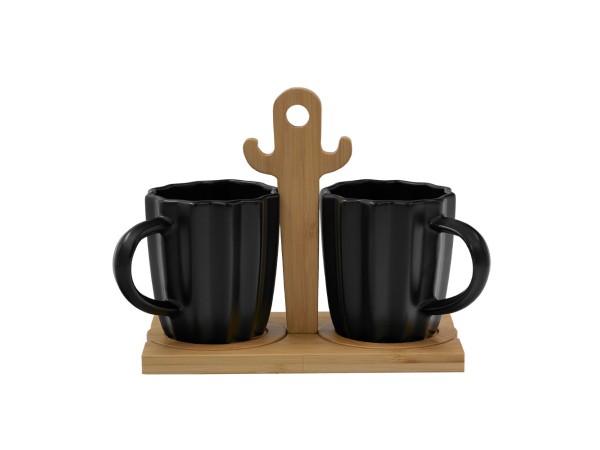 CACTUS ΚΟΥΠΑ ESPRESSO 20x12x17cm ΠΟΡΣΕΛΑΝΗ ΜΑΥΡΟ ΦΥΣΙΚΟ BAMBOO CACTUS ΚΟΥΠΑ ESPRESSO 20x12x17cm ΠΟΡΣΕΛΑΝΗ ΜΑΥΡΟ ΦΥΣΙΚΟ BAMBOO