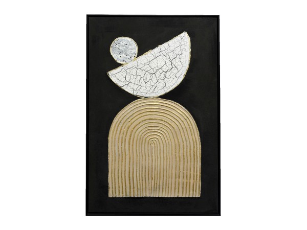 ART VIBRANCE ΠΙΝΑΚΑΣ ΔΙΑΚΟΣΜΗΣΗΣ 60x90x4cm ΚΑΜΒΑΣ ΠΟΛΥΧΡΩΜΟ ΜΑΥΡΟ