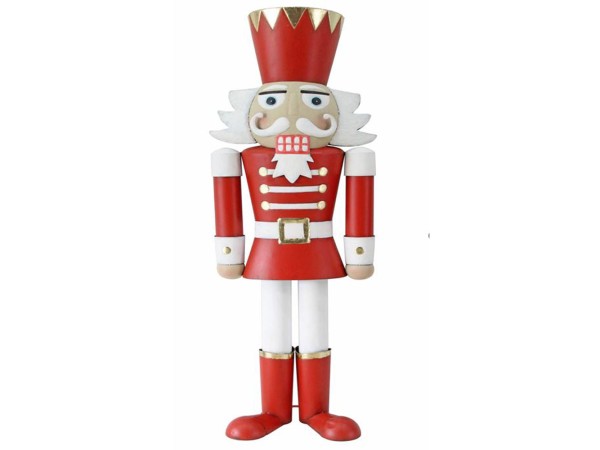 NUTCRACKER ΧΡΙΣΤΟΥΓΕΝΝΙΑΤΙΚΟ ΔΙΑΚΟΣΜΗΤΙΚΟ ΚΑΡΥΟΘΡΑΥΣΤΗΣ 49x35x150cm ΜΕΤΑΛΛΟ ΚΟΚΚΙΝΟ ΛΕΥΚΟ NUTCRACKER ΧΡΙΣΤΟΥΓΕΝΝΙΑΤΙΚΟ ΔΙΑΚΟΣΜΗΤΙΚΟ ΚΑΡΥΟΘΡΑΥΣΤΗΣ 49x35x150cm ΜΕΤΑΛΛΟ ΚΟΚΚΙΝΟ ΛΕΥΚΟ