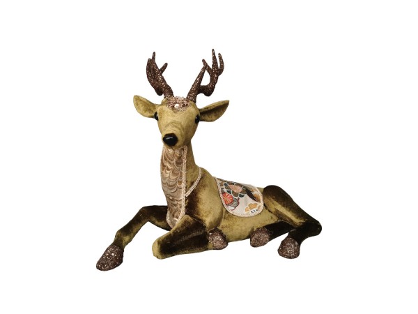 DASHER BROCADE ΧΡΙΣΤΟΥΓΕΝΝΙΑΤΙΚΟ ΔΙΑΚΟΣΜΗΤΙΚΟ ΤΑΡΑΝΔΟΣ 41x28x40cm FOAM ΠΟΛΥΧΡΩΜΟ ΥΦΑΣΜΑ DASHER BROCADE ΧΡΙΣΤΟΥΓΕΝΝΙΑΤΙΚΟ ΔΙΑΚΟΣΜΗΤΙΚΟ ΤΑΡΑΝΔΟΣ 41x28x40cm FOAM ΠΟΛΥΧΡΩΜΟ ΥΦΑΣΜΑ