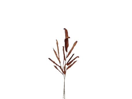 BROCADE FLOWER ΧΡΙΣΤΟΥΓΕΝΝΙΑΤΙΚΟ ΛΟΥΛΟΥΔΙ 90cm FOAM TERRACOTTA