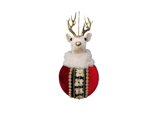 ROYAL DEER ΧΡΙΣΤΟΥΓΕΝΝΙΑΤΙΚΗ ΜΠΑΛΑ ΤΑΡΑΝΔΟΣ 14x14x34cm FOAM ΠΟΛΥΧΡΩΜΟ ΒΕΛΟΥΔΟ ROYAL DEER ΧΡΙΣΤΟΥΓΕΝΝΙΑΤΙΚΗ ΜΠΑΛΑ ΤΑΡΑΝΔΟΣ 14x14x34cm FOAM ΠΟΛΥΧΡΩΜΟ ΒΕΛΟΥΔΟ