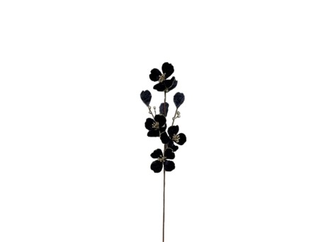 SWAN BRANCH ΧΡΙΣΤΟΥΓΕΝΝΙΑΤΙΚΟ ΚΛΑΔΙ 66cm ΒΕΛΟΥΔΟ ΜΠΛΕ