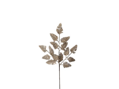 XMAS BRANCH ΧΡΙΣΤΟΥΓΕΝΝΙΑΤΙΚΟ ΚΛΑΔΙ 70cm PVC ΧΡΥΣΟ