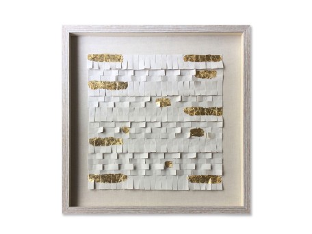 VITAL VIBES ΠΙΝΑΚΑΣ ΔΙΑΚΟΣΜΗΣΗΣ 60x60x4cm PEVA ΜΠΕΖ ΧΡΥΣΟ ΓΥΑΛΙ ΦΥΣΙΚΟ