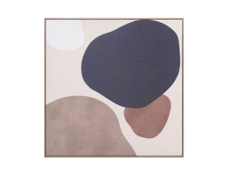 SPARKS OF ART ΠΙΝΑΚΑΣ ΔΙΑΚΟΣΜΗΣΗΣ 60x60x3cm ΚΑΜΒΑΣ ΠΟΛΥΧΡΩΜΟ ΞΥΛΟ ΦΥΣΙΚΟ
