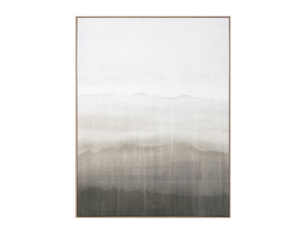 EMBRACING THE CALM ΠΙΝΑΚΑΣ ΔΙΑΚΟΣΜΗΣΗΣ 90x120x5cm ΚΑΜΒΑΣ ΠΟΛΥΧΡΩΜΟ ΞΥΛΟ ΦΥΣΙΚΟ