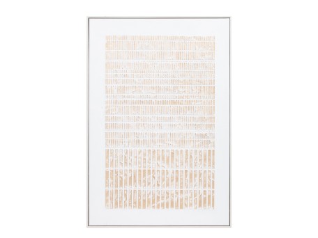 A CANVAS OF DREAMS ΠΙΝΑΚΑΣ ΔΙΑΚΟΣΜΗΣΗΣ 80x120x5cm ΚΑΜΒΑΣ ΜΠΕΖ ΞΥΛΟ ΦΥΣΙΚΟ