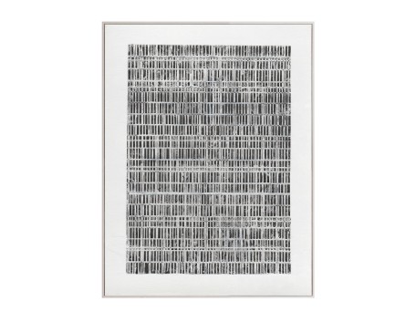 SOMETIMES ΠΙΝΑΚΑΣ ΔΙΑΚΟΣΜΗΣΗΣ 90x120x5cm ΚΑΜΒΑΣ ΛΕΥΚΟ ΜΑΥΡΟ ΞΥΛΟ ΛΕΥΚΟ