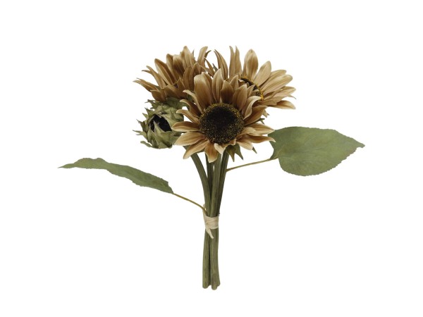 SUNFLOWER ΛΟΥΛΟΥΔΙ ΤΕΧΝΗΤΟ ΜΠΟΥΚΕΤΟ 31cm ΥΦΑΣΜΑ ΜΠΕΖ ΚΑΦΕ ΠΡΑΣΙΝΟ PVC SUNFLOWER ΛΟΥΛΟΥΔΙ ΤΕΧΝΗΤΟ ΜΠΟΥΚΕΤΟ 31cm ΥΦΑΣΜΑ ΜΠΕΖ ΚΑΦΕ ΠΡΑΣΙΝΟ PVC