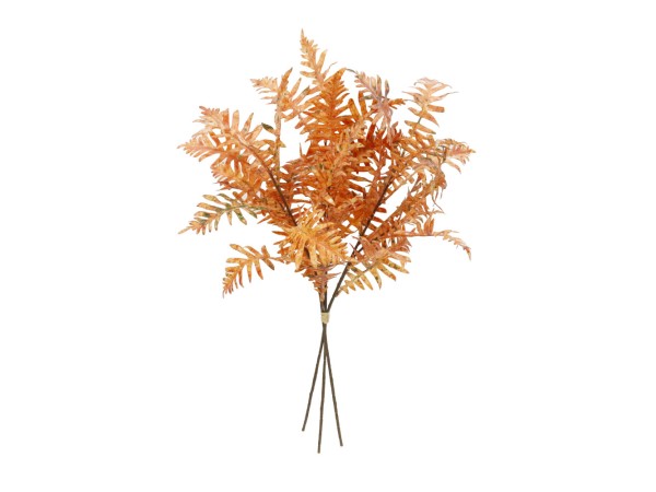 PTERIS ΚΛΑΔΙ ΤΕΧΝΗΤΟ 68cm PVC TERRACOTTA