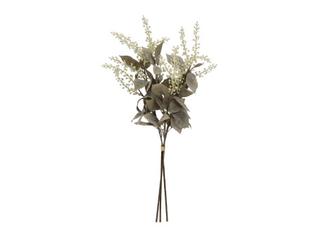 SOPHORAE ΛΟΥΛΟΥΔΙ ΤΕΧΝΗΤΟ ΜΠΟΥΚΕΤΟ 65cm ΥΦΑΣΜΑ ΜΠΕΖ ΠΡΑΣΙΝΟ PVC