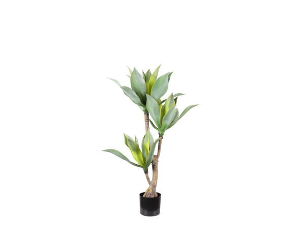 JUBAOLIAN ΔΕΝΤΡΟ ΤΕΧΝΗΤΟ ΣΕ ΓΛΑΣΤΡΑ 120cm PVC ΠΡΑΣΙΝΟ ΜΑΥΡΟ ΤΣΙΜΕΝΤΟ