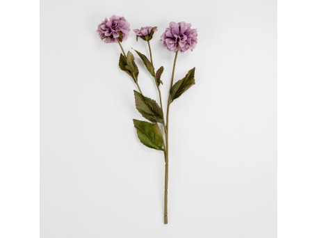 ZINNIA ΛΟΥΛΟΥΔΙ ΤΕΧΝΗΤΟ 52cm POLYESTER ΛΙΛΑ ΠΡΑΣΙΝΟ