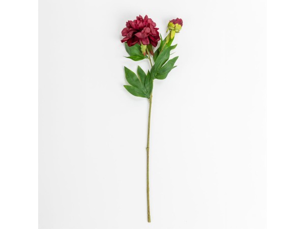 PEONY ΛΟΥΛΟΥΔΙ ΤΕΧΝΗΤΟ 67cm POLYESTER ΜΠΟΡΝΤΩ ΠΡΑΣΙΝΟ
