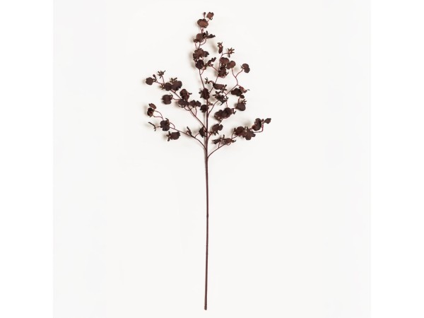 DANCING ORCHID ΛΟΥΛΟΥΔΙ ΤΕΧΝΗΤΟ 81cm POLYESTER ΚΑΦΕ