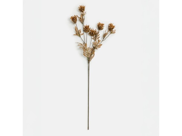 THISTLEX ΛΟΥΛΟΥΔΙ ΤΕΧΝΗΤΟ 83cm POLYESTER ΚΑΦΕ ΠΡΑΣΙΝΟ