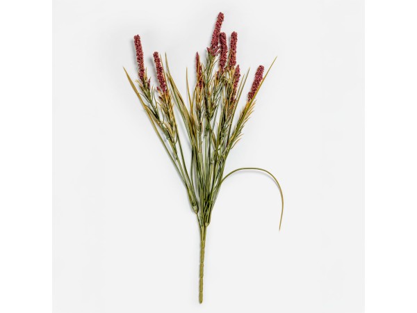 LAVENDER ΚΛΑΔΙ ΤΕΧΝΗΤΟ 43cm POLYESTER ΦΟΥΞΙΑ ΠΡΑΣΙΝΟ