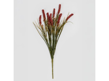 LAVENDER ΚΛΑΔΙ ΤΕΧΝΗΤΟ 43cm POLYESTER ΚΟΚΚΙΝΟ ΠΡΑΣΙΝΟ