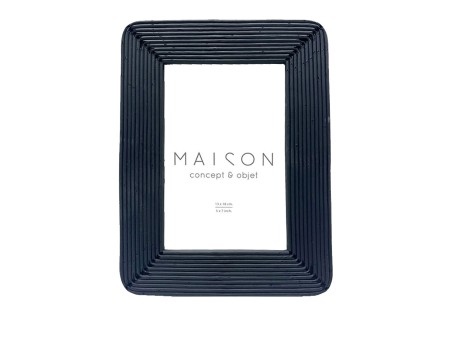 EDWARD ΚΟΡΝΙΖΑ 19x2x24cm POLYRESIN ΜΑΥΡΟ ΓΥΑΛΙ