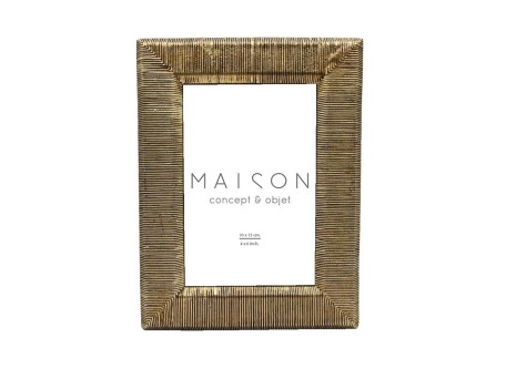 CRUZE ΚΟΡΝΙΖΑ 16x2x21cm POLYRESIN ΧΡΥΣΟ ΓΥΑΛΙ