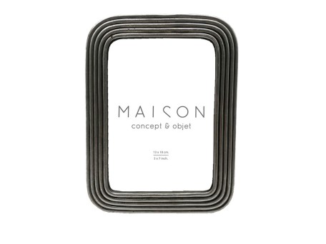 EDAN ΚΟΡΝΙΖΑ 17x2x22cm POLYRESIN ΑΣΗΜΙ ΓΥΑΛΙ