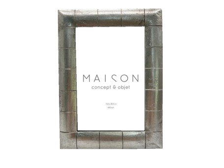 KAMIAR ΚΟΡΝΙΖΑ 20x2x25cm POLYRESIN ΑΣΗΜΙ ΓΥΑΛΙ