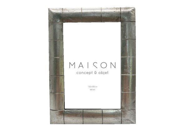 KAMIAR ΚΟΡΝΙΖΑ 20x2x25cm POLYRESIN ΑΣΗΜΙ ΓΥΑΛΙ