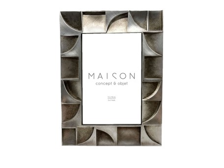 LOEN ΚΟΡΝΙΖΑ 18x2x24cm POLYRESIN ΑΣΗΜΙ ΓΥΑΛΙ