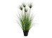 HEAD BAMBOO ΦΥΤΟ ΤΕΧΝΗΤΟ ΣΕ ΓΛΑΣΤΡΑ 95cm PVC ΠΡΑΣΙΝΟ