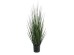 DARK PURE GRASS ΦΥΤΟ ΤΕΧΝΗΤΟ ΣΕ ΓΛΑΣΤΡΑ 90cm PVC ΠΡΑΣΙΝΟ ΣΚΟΥΡΟ