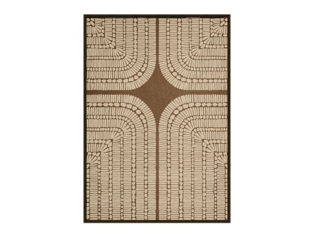 NEW AGE ΠΙΝΑΚΑΣ ΔΙΑΚΟΣΜΗΣΗΣ 80x120x4cm ΚΑΜΒΑΣ ΜΠΕΖ ΚΑΦΕ ΞΥΛΟ ΚΑΦΕ