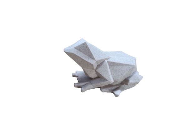 FROG B ΔΙΑΚΟΣΜΗΤΙΚΟ ΒΑΤΡΑΧΟΣ 25x16x14cm POLYRESIN ΜΠΕΖ