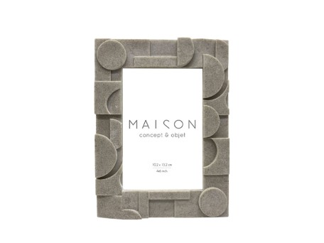 ROCK ΚΟΡΝΙΖΑ 16x2x21cm POLYRESIN ΜΠΕΖ ΓΥΑΛΙ