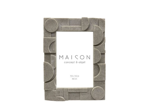 ROCK ΚΟΡΝΙΖΑ 16x2x21cm POLYRESIN ΜΠΕΖ ΓΥΑΛΙ