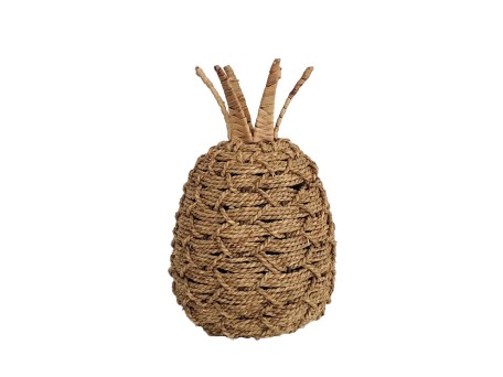 THASOS ΔΙΑΚΟΣΜΗΤΙΚΟ ΑΝΑΝΑΣ 20x20x30cm SEAGRASS ΦΥΣΙΚΟ