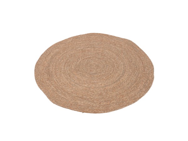 THASOS ΧΑΛΙ ΣΑΛΟΝΙΟΥ 150x150cm SEAGRASS ΦΥΣΙΚΟ