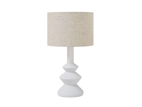 SEB ΦΩΤΙΣΤΙΚΟ ΕΠΙΤΡΑΠΕΖΙΟ 19x19x62cm FIBERCLAY ΛΕΥΚΟ ΛΙΝΟ ΜΠΕΖ