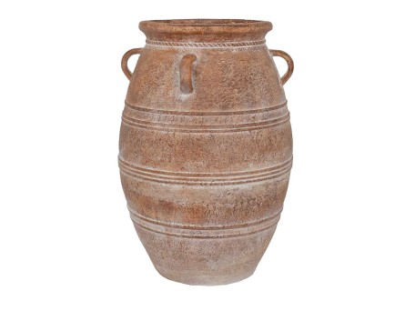 ALTHEA ΓΛΑΣΤΡΑ 37x37x55cm MgO TERRACOTTA