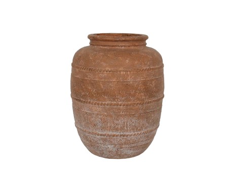 ALTHEA ΓΛΑΣΤΡΑ 35x35x45cm MgO TERRACOTTA