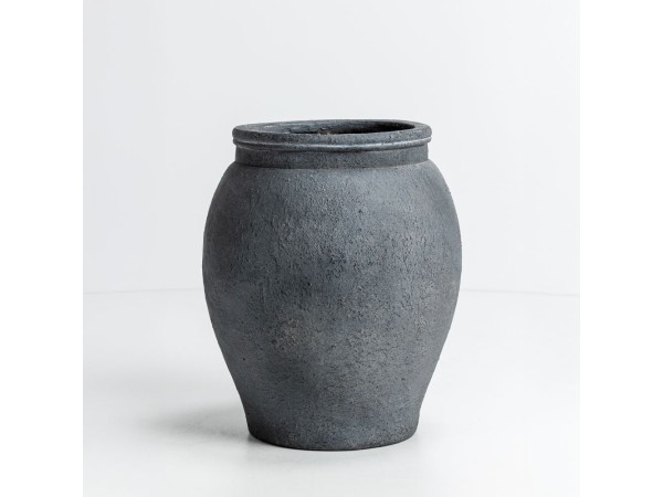 VESUVIUS ΓΛΑΣΤΡΑ 30x30x37cm MgO ΓΚΡΙ